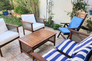 Maisons de vacances Family house of 92 m2 with terrace - Cabourg : photos des chambres