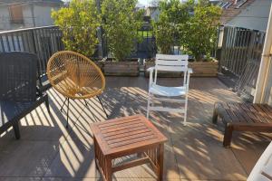 Maisons de vacances Family house of 92 m2 with terrace - Cabourg : photos des chambres