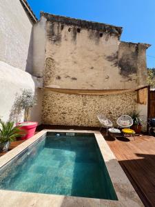 Villas Maison de ville avec piscine : photos des chambres