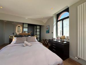 Maisons de vacances Les Tamaris - Grande Maison de Plage - Jacuzzi : photos des chambres