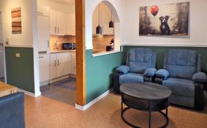 Ferienhaus am Knoten A10 Klima, Grill, Terrasse, Arbeitsbereich Workation ww-knoten Reiheneckhaus