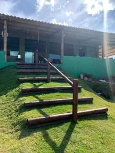 Rancho rústico com linda vista para o Lago Corumbá 4 - 阿巴迪亚尼亚