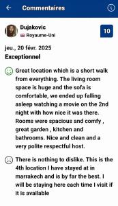 Majorelle-Duplex Luxe avec Terrasse Tropicale Privée à 300m du Jardin