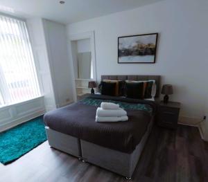 Bright & Stylish 1-Bed Apt w free parking & Wi-Fi