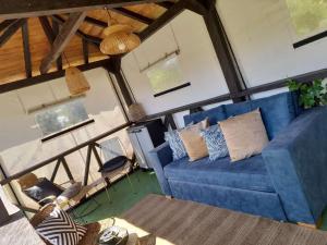 Cabaña Blanca Cielo Abierto