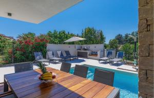 Awesome Home In Basanija With Kitchen 