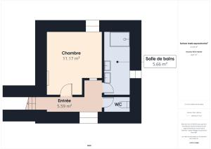 Maisons de vacances Maison de campagne pour 6 avec piscine et jardin : photos des chambres