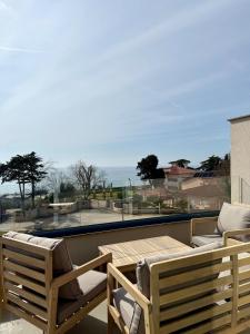 New villa with pool, sea view, Poreč