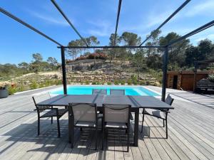 Villas Paisible villa avec piscine proche du Pic Saint-Loup : photos des chambres