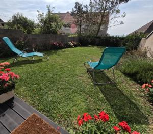 Maisons de vacances Gite « Les Oyats » a 400 m de la plage : photos des chambres