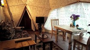 Romantic Glamping Dome in the Catskill Mountains near Woodstock, New York