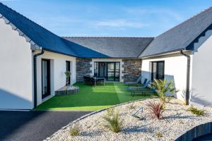 Maisons de vacances Maison relax & spa en Bretagne : photos des chambres