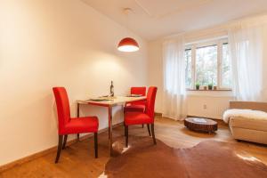 Zentrales City-Apartment mit Blick ins Grüne