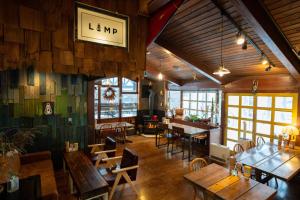 長野 LAMP Nojiriko The Sauna by the Lake 2星级 住宿 大堂