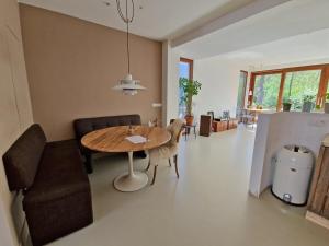 City house with parkside view