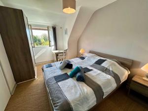 Maisons de vacances Pretty charming Breton cottage for 4 people : photos des chambres
