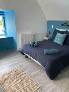 Maisons de vacances Le grand gite de St Nicolas, la campagne a 5 min de la mer : photos des chambres