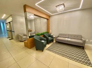 Belo apto com lindo jardim em Capão da Canoa