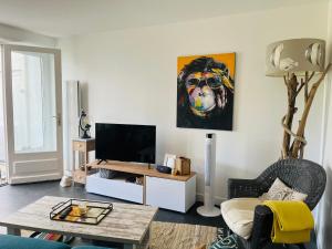 Maisons de vacances Maison des Pins - Jardin, calme et plage - Lock-inn : photos des chambres
