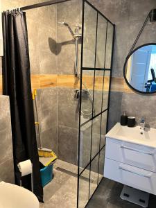 Blue apartment A, Dębina