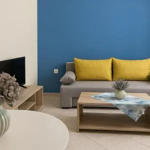 The blue house! - Mytilini