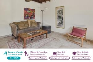 Maisons de vacances Charmante maison dans le Perigord Noir pour 7 : photos des chambres
