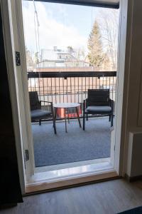 One bedroom apartment with parking and sauna