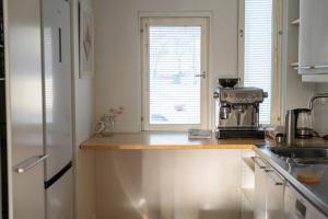 Architectural townhouse with sauna and patio