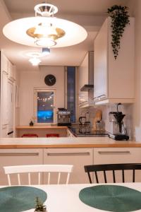 Architectural townhouse with sauna and patio