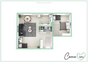 Come in! "Näsi" Cozy beautiful 2bd for 5 people in centrum!