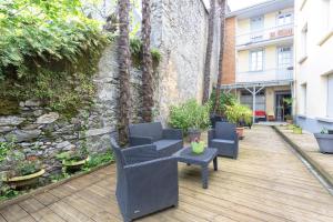 Appartements Beau rez de jardin : photos des chambres
