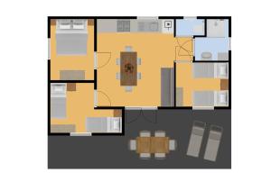 Campings Camping RCN Les Collines de Castellane : Chalet Confort (6 Adultes)