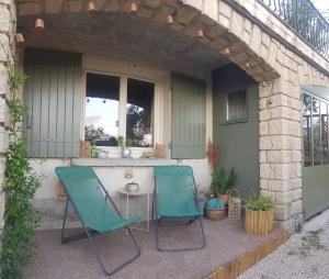 Maisons de vacances Gite vue Ventoux et vignes! Provence : photos des chambres