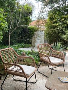 Zen house with a view