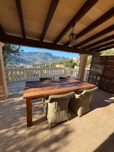 Casa Sol with private terrace, garden, pool, beautiful view