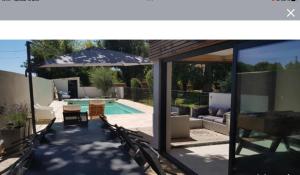 Maisons de vacances Maison de campagne avec piscine : Maison 5 Chambres