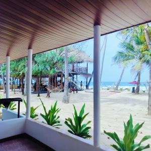 French garden Pragash Beach Hotel