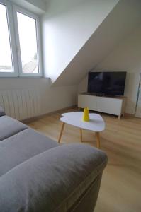 Le Bateau Bleu avec vue sur mer