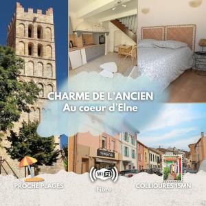 Villas Maison de charme au coeur d Elne : Villa 3 Chambres