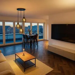Fjord Stay - Penthouse with Whirlpool in Kiel - 24-7 Check in - "Stockholm" - Flintbek