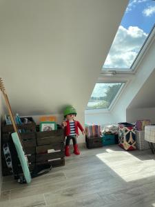 Villas Ty Marie Neiz Vran - Villa luxe vue mer, 80 metres de la plage : photos des chambres