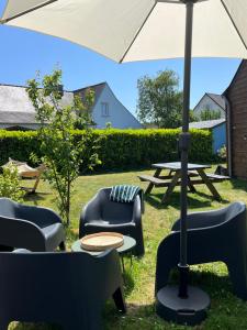 Maisons de vacances Ti TITE- jardin clos - plage a pieds : photos des chambres