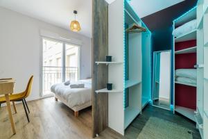 Appartements Chic & Cosy - Private Parking - Between Paris & DisneyLand - 5min TrainStation, Big Mall : photos des chambres