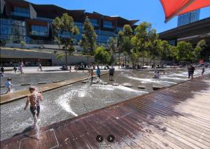 Luxury Apartment with 3 Rooms, 3 Bathrooms, and 2 Parking Spaces at Darling Harbour & Convention Center in Sydney