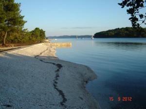 Studio in Brgulje with Beachfront Access