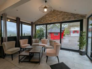 Maisons de vacances Evasion Vosgienne: Chalet de Luxe, Spa, Sauna, Proche Randos et Stations de Ski - FR-1-589-313 : photos des chambres