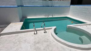 Casita azul de progreso