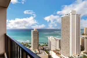 31st-Floor Oceanview Oasis -- Steps to Waikiki Beach with Free Parking (13112)