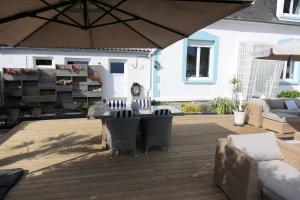 Villas maison 3 chambres vue mer spa a crozon : photos des chambres