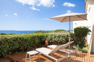 Camera King Deluxe con Vista Mare e Terrazza